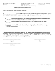 Form HUD-50139 Remote Video Inspection (Rvi) Disclosure, Page 2