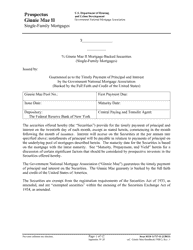 Form HUD-11717-II Appendix IV-20 Prospectus Ginnie Mae II Single-Family Mortgages