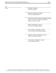 Form AO468 S Waiver of a Preliminary Hearing - Kentucky (English/Spanish), Page 2