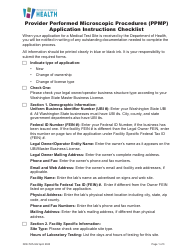 DOH Form 505-031 Provider Performed Microscopic Procedures (Ppmp) Medical Test Site License Application - Washington, Page 3