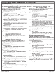 DOH Form 505-032 Accredited Medical Test Site License Application - Washington, Page 18