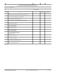 Document preview: DA Form 5138 Separation Action Control Sheet