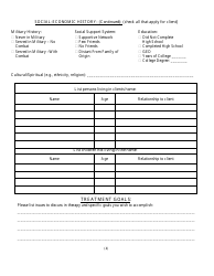 Adult Intake Form - Bayside Therapy Associates, Page 4