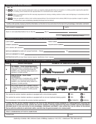 Form CDL-3A Application for Military Skills Test Waiver - Texas, Page 2