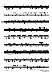 Guns N Roses - Sweet Child of Mine Sheet Music, Page 3
