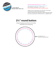 &quot;2.5 Inch Round Button Template&quot; - Canada