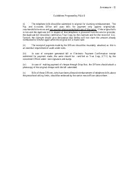 Annexure I Application Form for Reimbursement of Residential Telephone / Mobile / Broadband Charges - India, Page 2