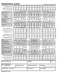 NAVMED Form 6660/2 Periodontal Chart