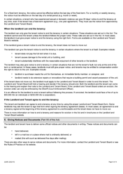 Form 2229E Residential Tenancy Agreement (Standard Form of Lease) - Ontario, Canada, Page 9
