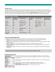 High Cholesterol (Hyperlipidemia) Eating Plan - Continuing Medical Implementation, Page 3
