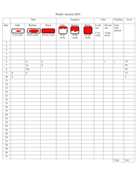Pictorial Blood Assessment Chart, Page 3