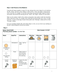 Pill Card Template, Page 7