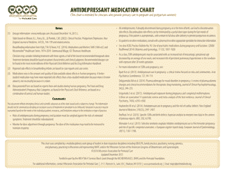 Antidepressant Medication Chart - Wisconsin Association for Perinatal Care, Page 4