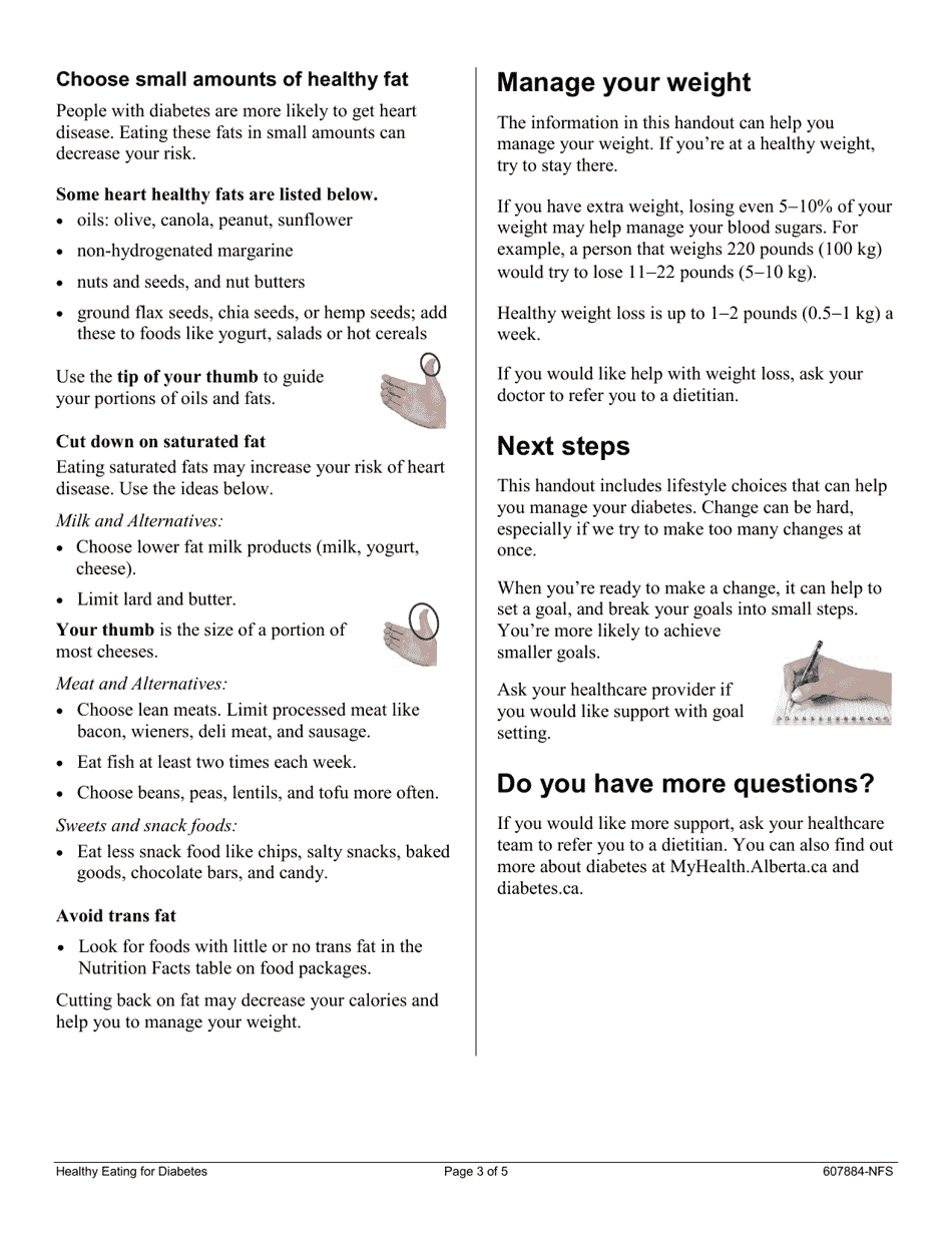 Diabetes Meal Planner - Alberta, Canada, Page 3