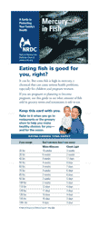 Document preview: Fish During Pregnancy Chart - Natural Resources Defense Council