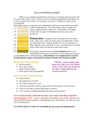 Document preview: Urine Color Chart