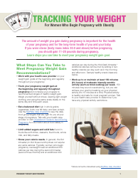 Document preview: Pregnancy With Obesity Weight Gain Tracker