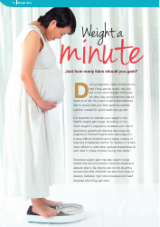 Document preview: Pregnancy Weight Gain Checklist