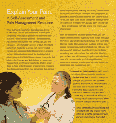 Pain Self-assessment Worksheet - Endo Pharmaceuticals, Page 2