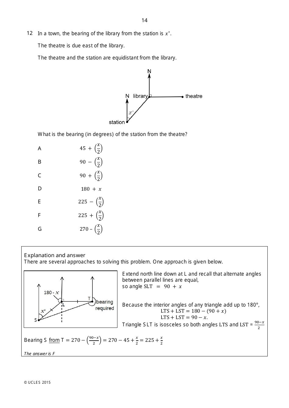 Biomedical Admissions Test Bmat 2014 Section 2 Explained Answers - Ucles, Page 13