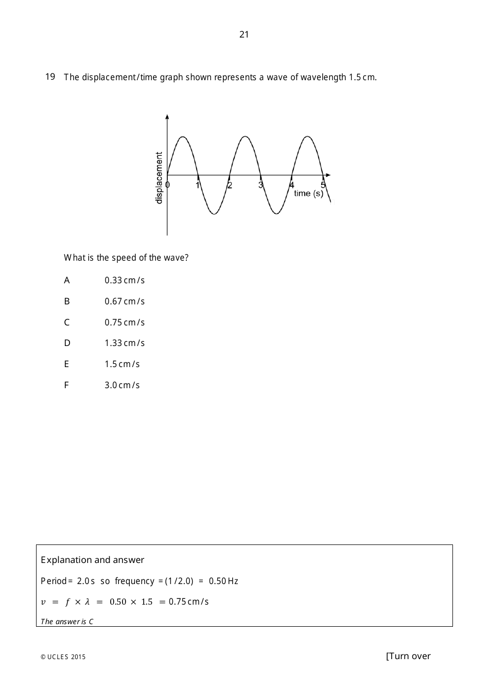 Biomedical Admissions Test Bmat 2014 Section 2 Explained Answers - Ucles, Page 20