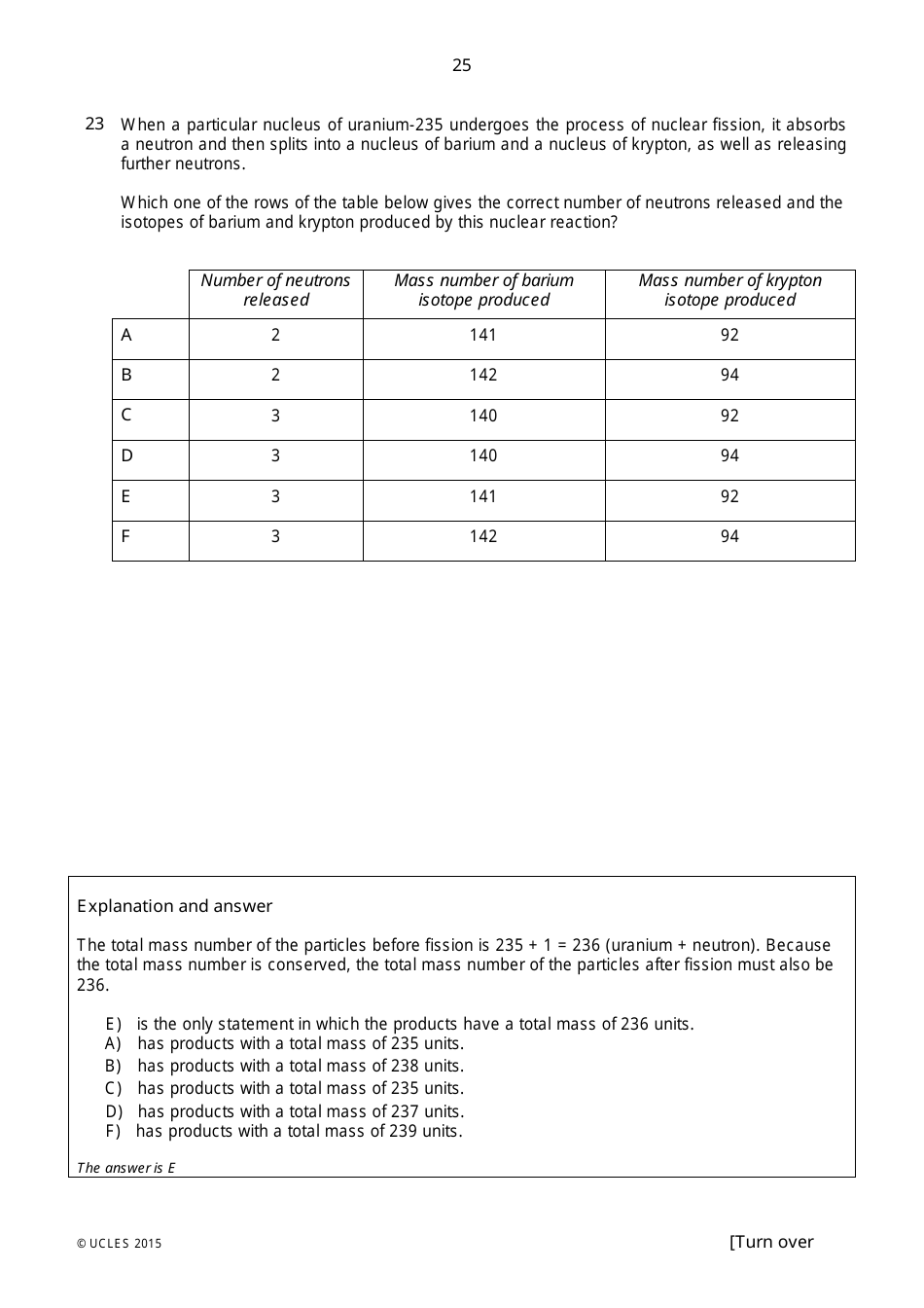Biomedical Admissions Test Bmat 2014 Section 2 Explained Answers - Ucles, Page 24