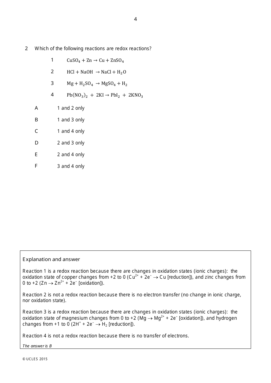 Biomedical Admissions Test Bmat 2014 Section 2 Explained Answers - Ucles, Page 3