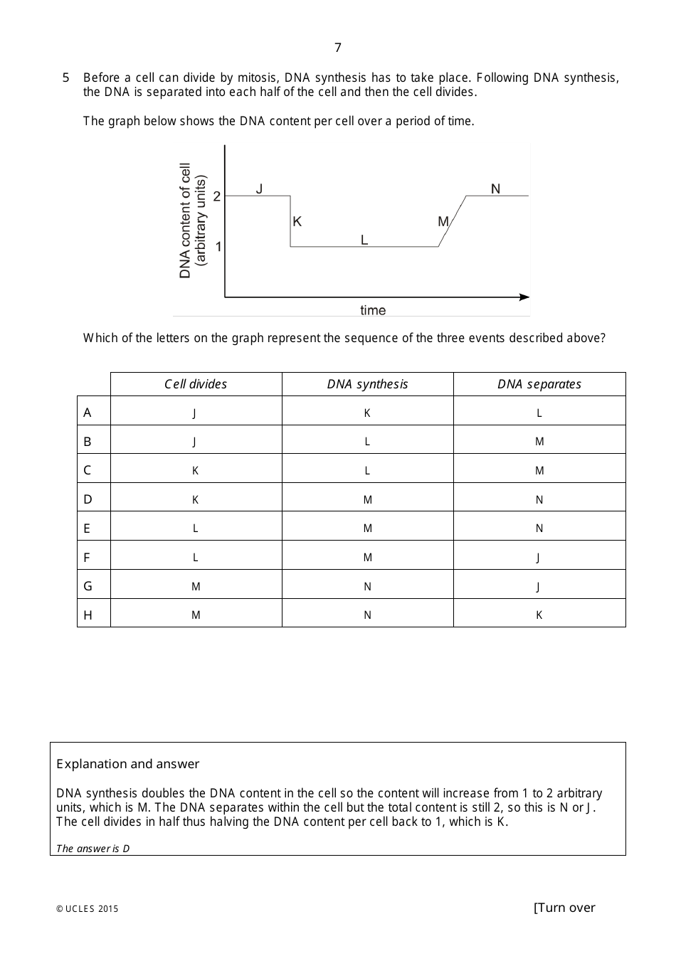 Biomedical Admissions Test Bmat 2014 Section 2 Explained Answers - Ucles, Page 6