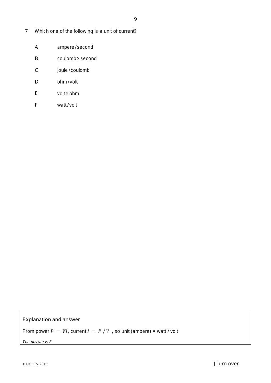 Biomedical Admissions Test Bmat 2014 Section 2 Explained Answers - Ucles, Page 8