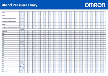 Document preview: Blood Pressure Diary