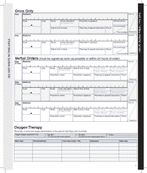 8 Day National Medication Chart, Page 3