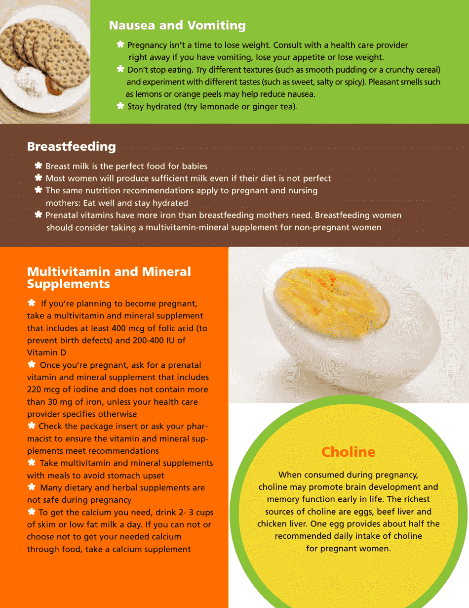 Pregnancy Food Guide, Page 5