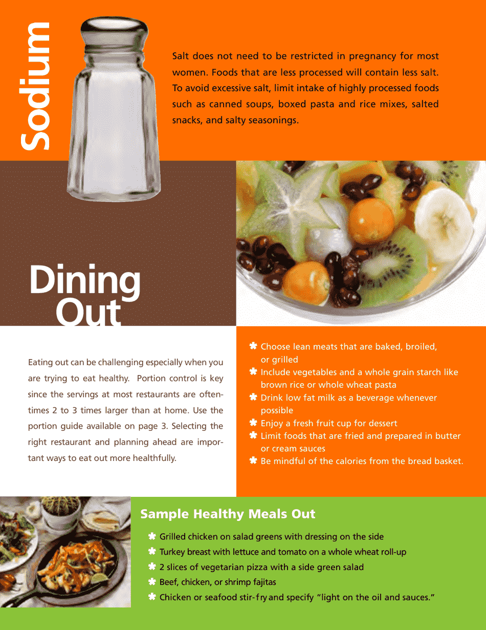 Pregnancy Food Guide, Page 6