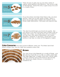 Stool Type and Color Chart, Page 2