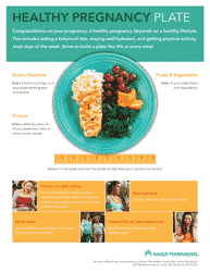 Document preview: Pregnancy Meal Planner