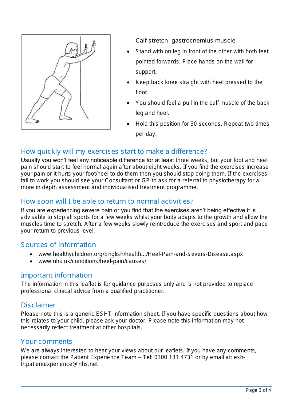 Childrens Foot and Heel Pain (Cfhp) Chart - United Kingdom, Page 3
