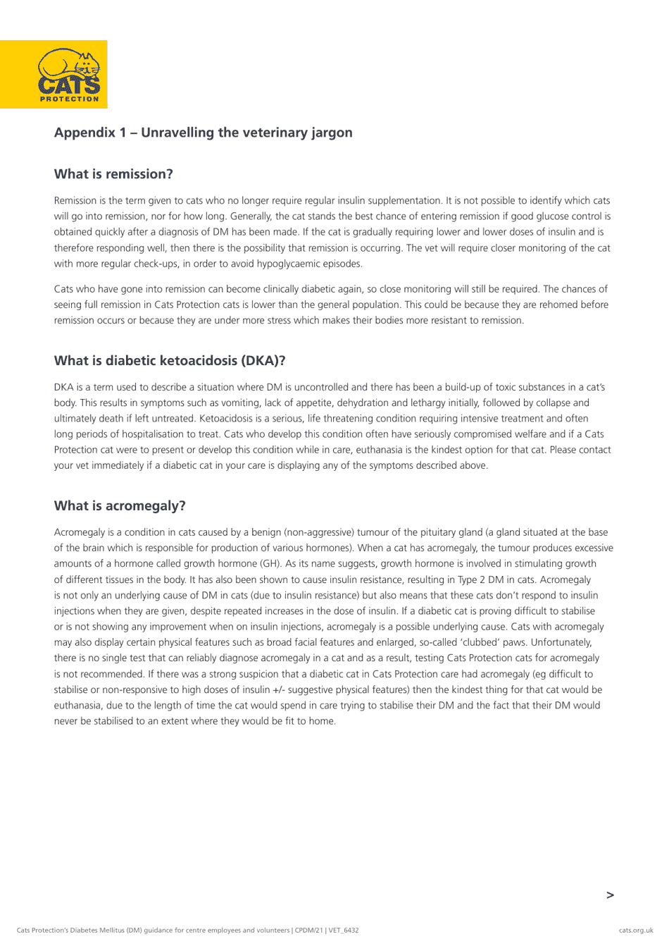 Cats Weekly Diabetes Monitoring Chart, Page 6