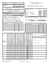 Form DHHS3967 Maternal Health Flow Sheet - North Carolina