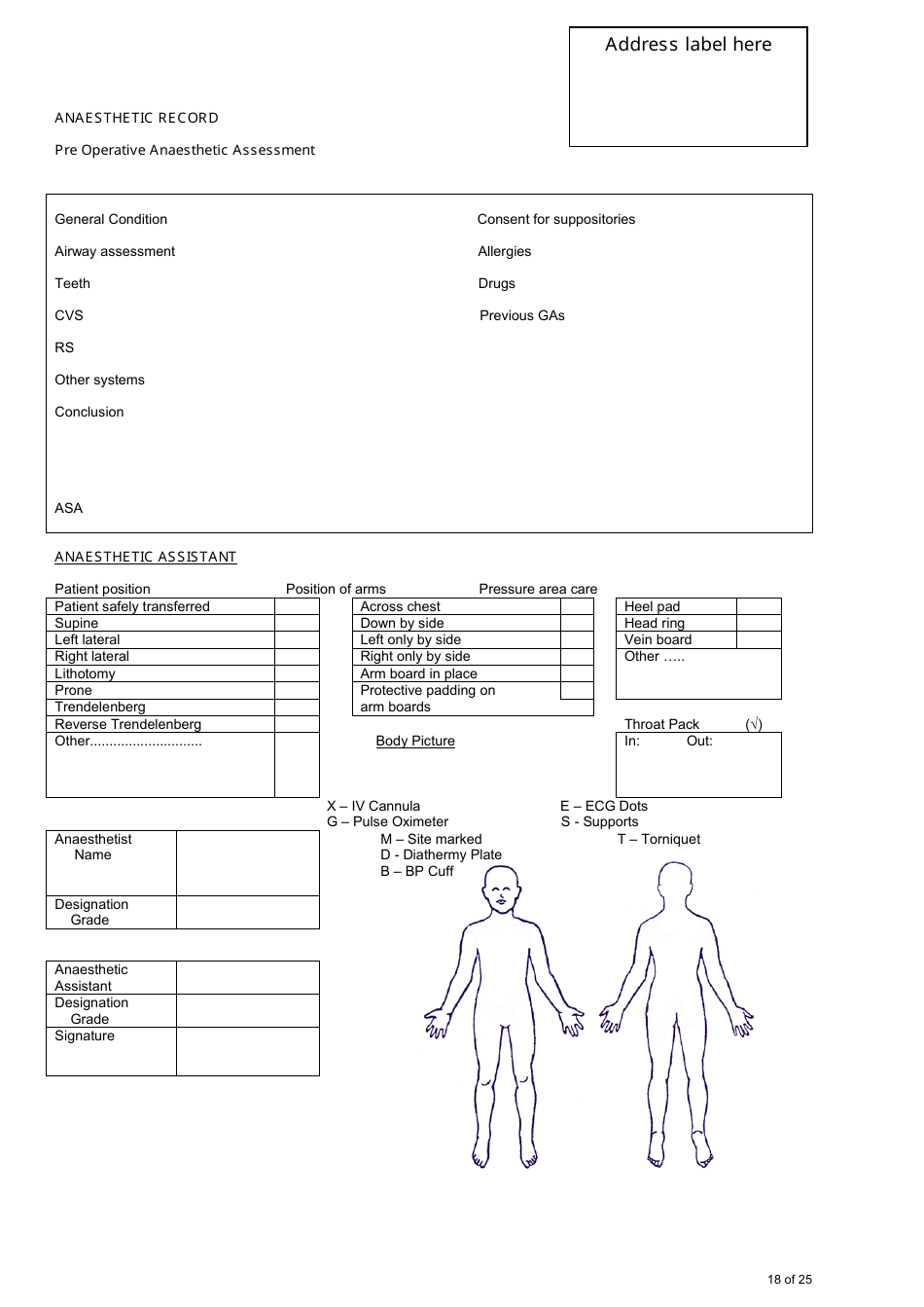 Confidential Patient Information - Day Surgery Patient Preparation, Page 18