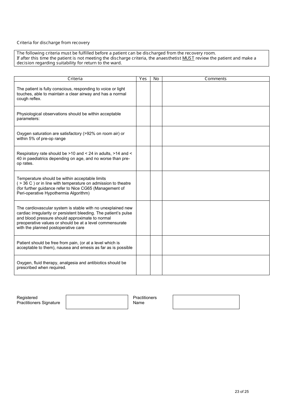 Confidential Patient Information - Day Surgery Patient Preparation ...