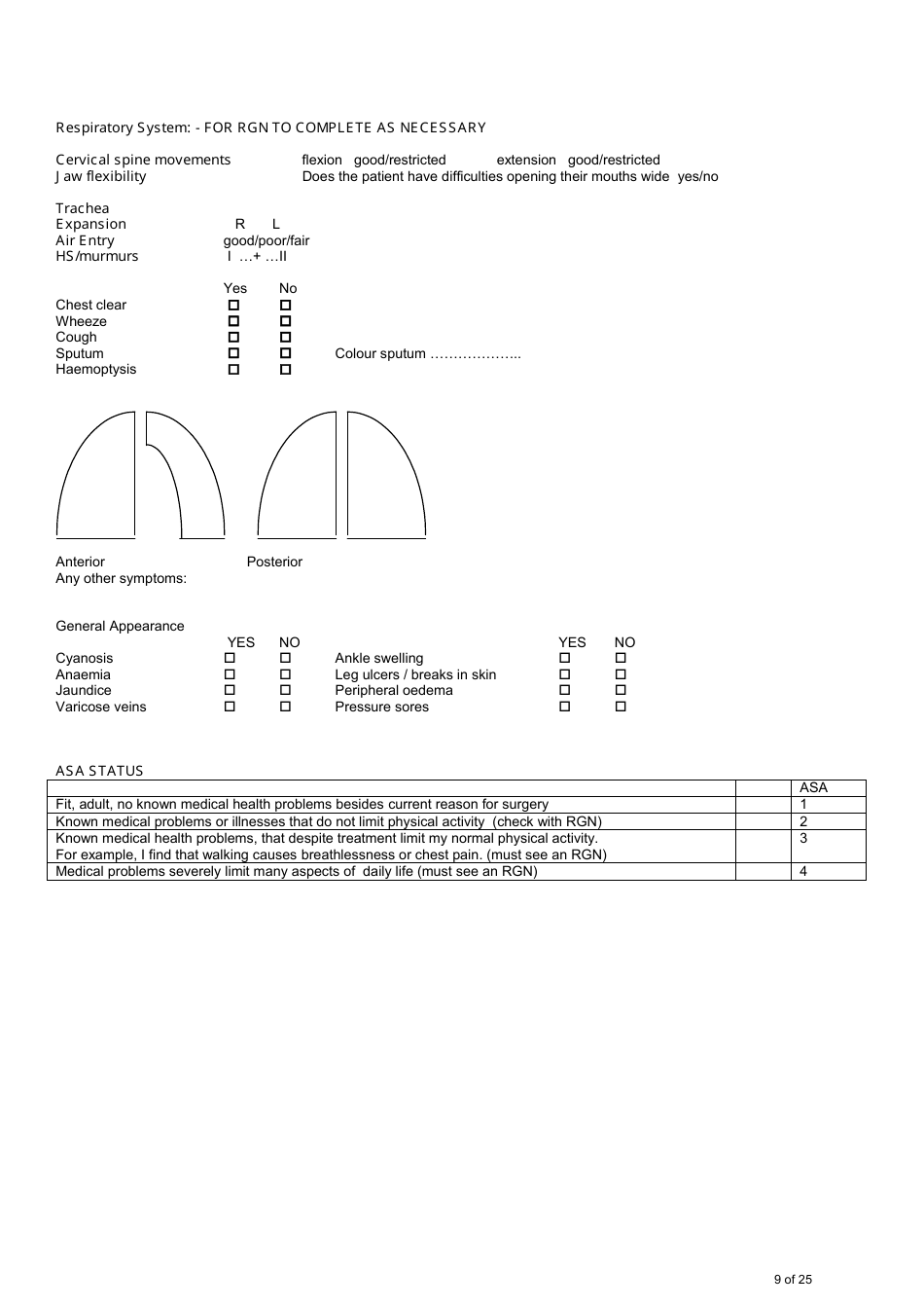 Confidential Patient Information - Day Surgery Patient Preparation, Page 9