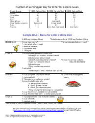 Dietary Approaches to Stop Hypertension (Dash) Eating Plan - the Regents of the University of California, Page 3