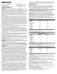 Rimadyl Dosing Chart - Zoetis Services Llc, Page 2