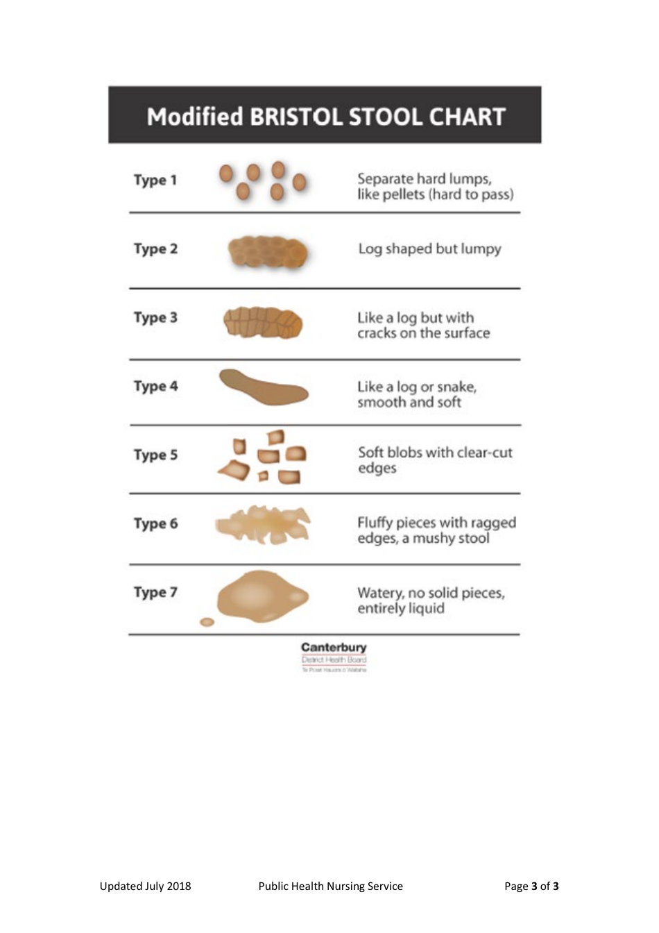 Bowel Motions (Poo Chart) Download Fillable PDF Templateroller