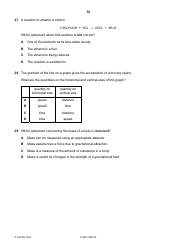 Cambridge International Examinations Cambridge Ordinary Level: Combined Science Paper 1 Multiple Choice, Page 10