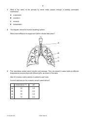 Cambridge International Examinations Cambridge Ordinary Level: Combined Science Paper 1 Multiple Choice, Page 2