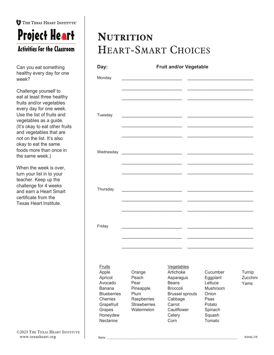 Grade 3 Anatomy Lesson Plan: Heart, Page 25