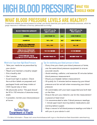 Blood Pressure Chart - Indiana, Page 2