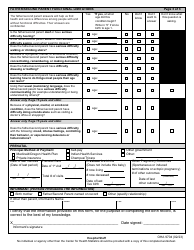 Form OHA9704 Birth Record Parent Worksheet - Oregon, Page 6