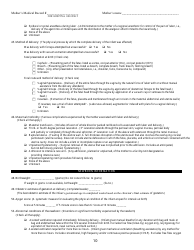 Form VS-2WA Live Birth Worksheet - Kentucky, Page 10